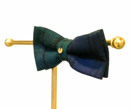 BOW TIE | TARTAN | GREEN BLUE