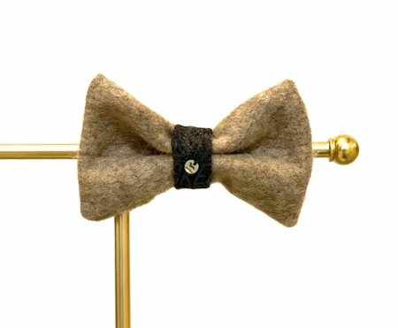 VLINDERDAS | TARTAN | BEIGE
