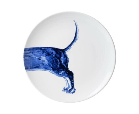 DACHSHUND WALL PLATE | THREE-PIECE