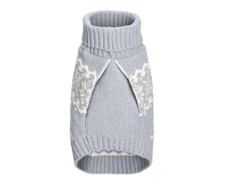 TECKEL KERSTTRUI | GRIJSBLAUW