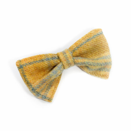 VLINDERDAS | TWEED & TARTAN GEEL