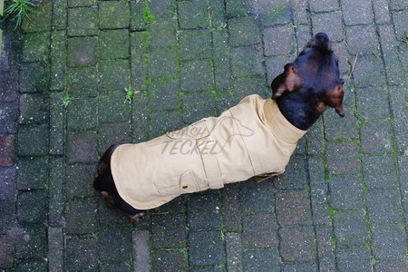 TECKEL JAS | TRENCHCOAT KHAKI