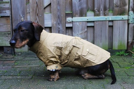 TECKEL JAS | TRENCHCOAT KHAKI