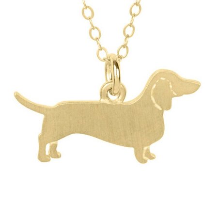 TECKEL KETTING | GOUD