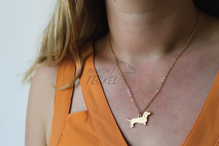 TECKEL KETTING | GOUD