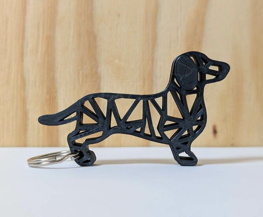 Teckel sleutelhanger