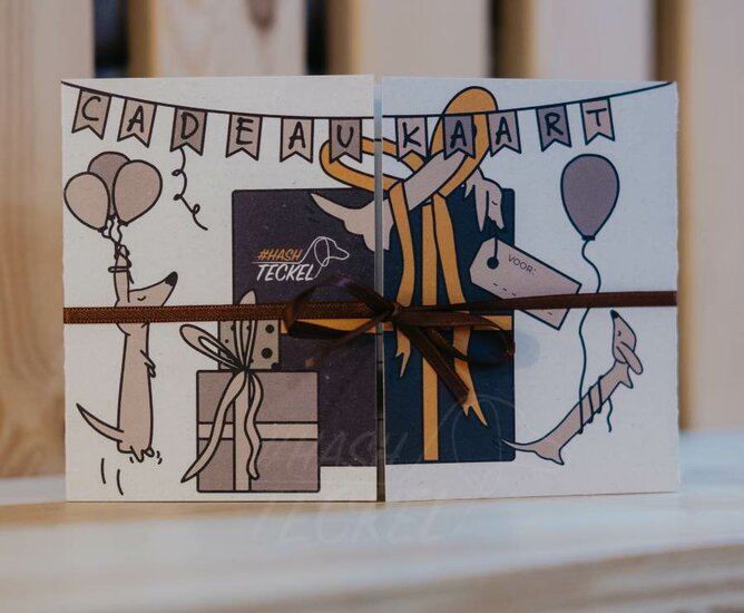 Teckel cadeaukaart